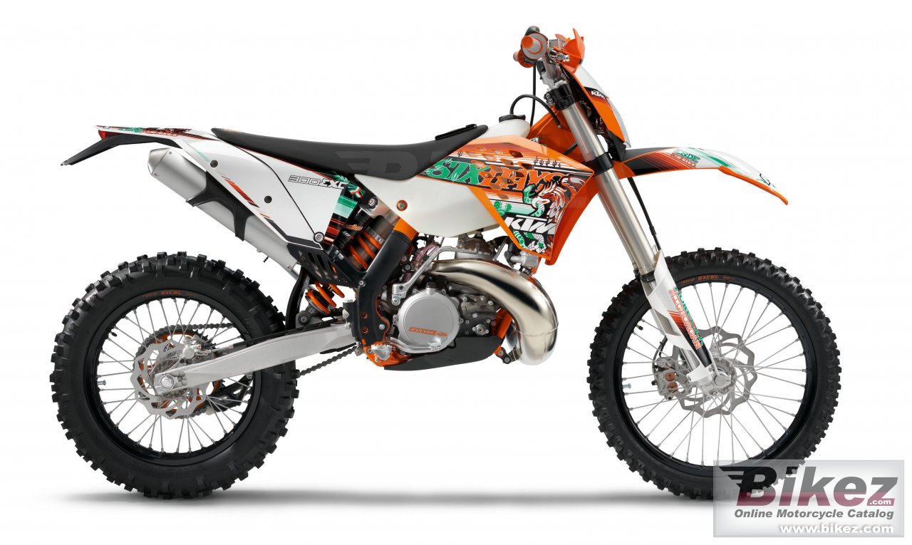 Big KTM 300 exc sixdays picture and wallpaper from Bikez.com